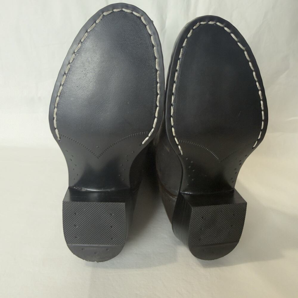 Old West Kids Black Western Boots Size 10.5 Unisex’s - Picture 8 of 12